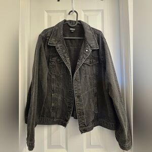 Buffalo David Bitton Women's Black Distressed Jacket